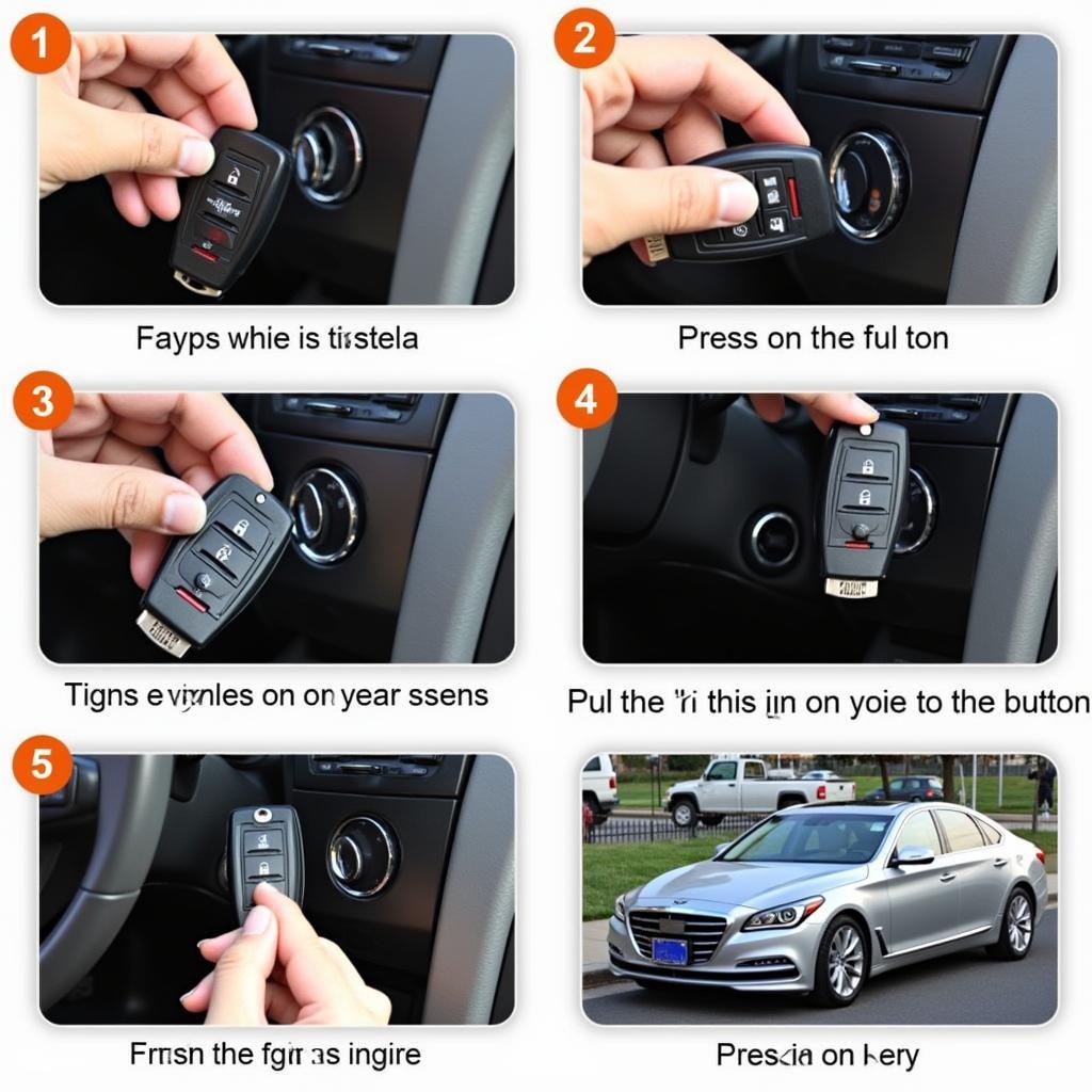 Hyundai Genesis Key Fob Programming Process