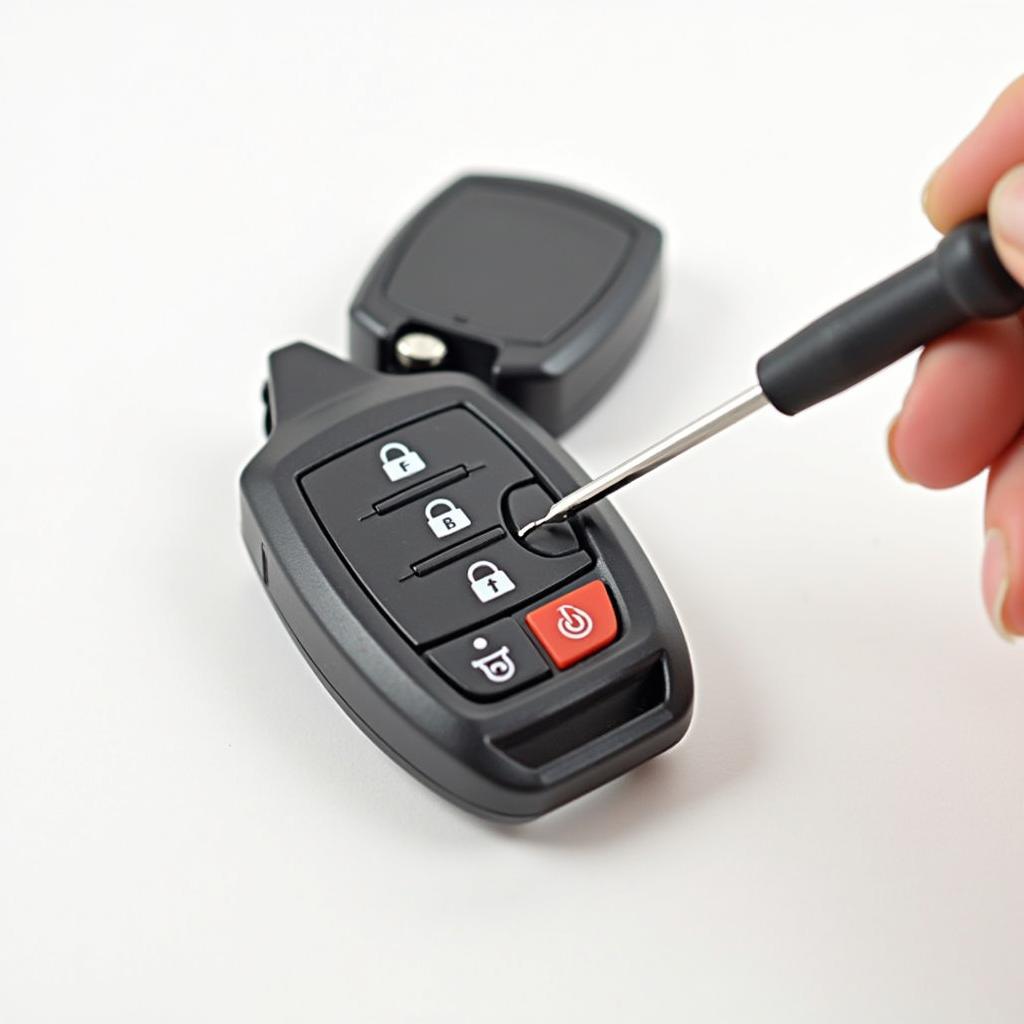 Hyundai Ioniq Key Fob Opening Procedure