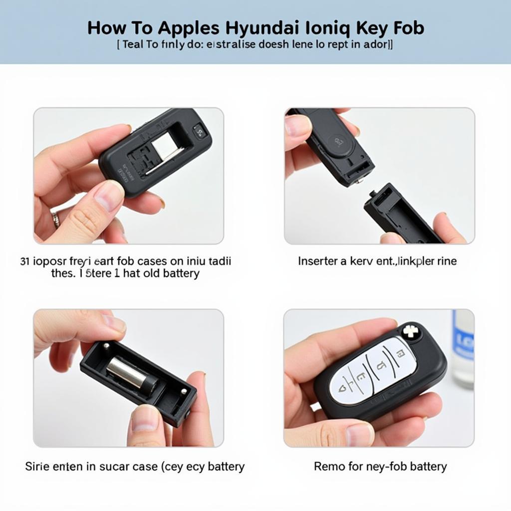 Hyundai Ioniq Key Fob Replacement