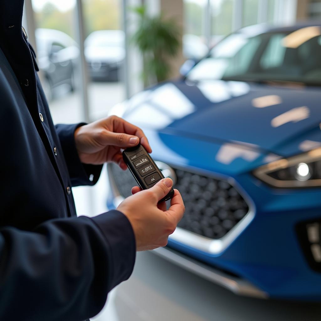 Replacing a Hyundai Ioniq Key Fob