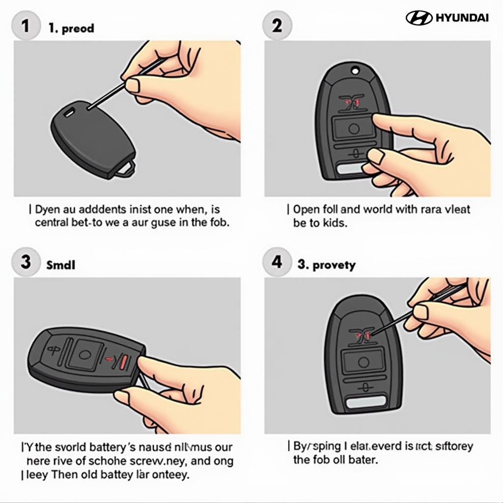 Replacing a Hyundai Key Fob Battery