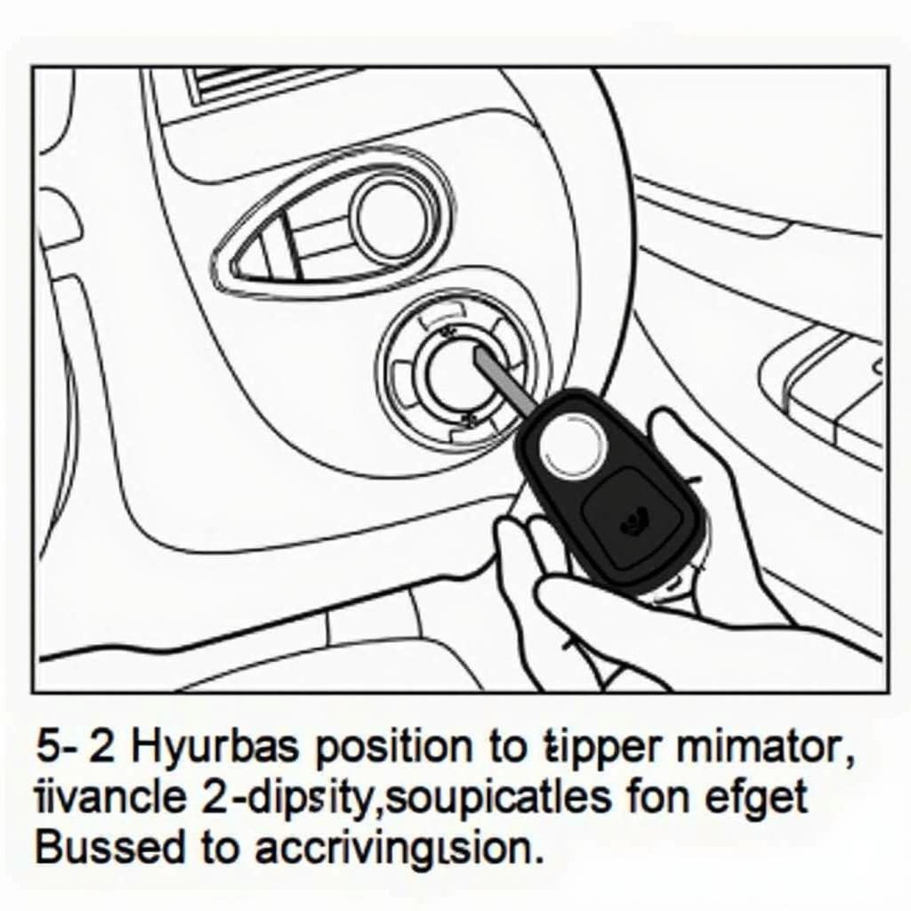 Hyundai Key Fob in Ignition for Resynchronization