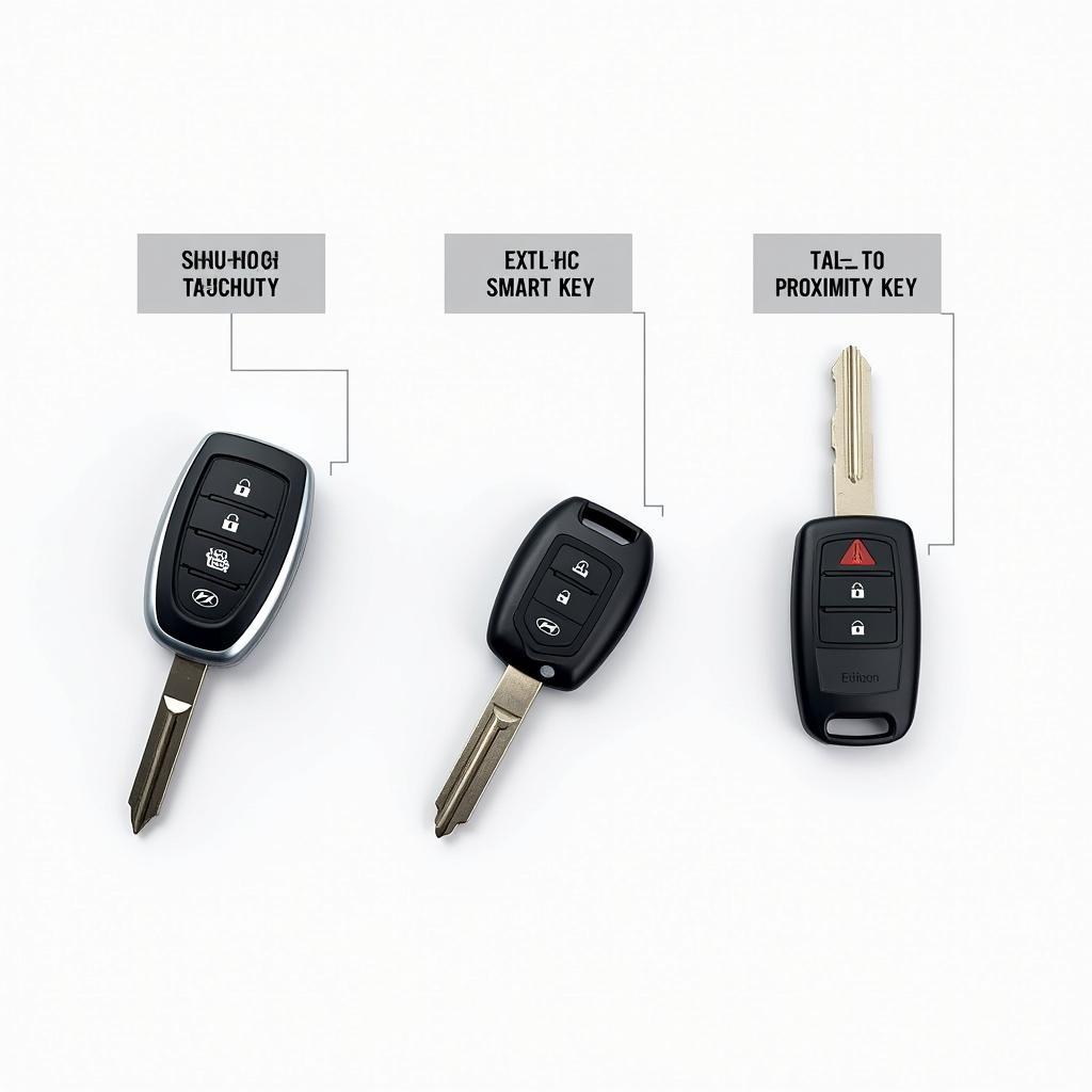 Different Types of Hyundai Key Fobs