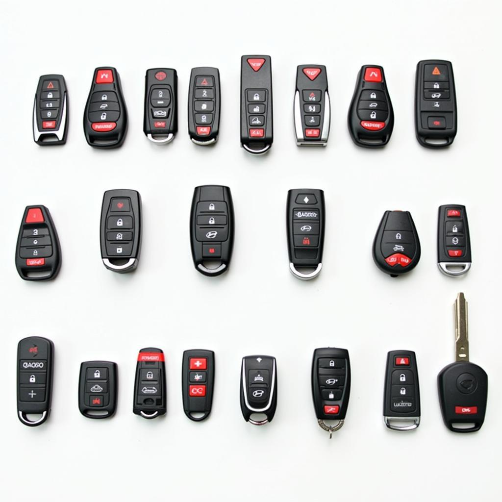 Different Types of Hyundai Key Fobs