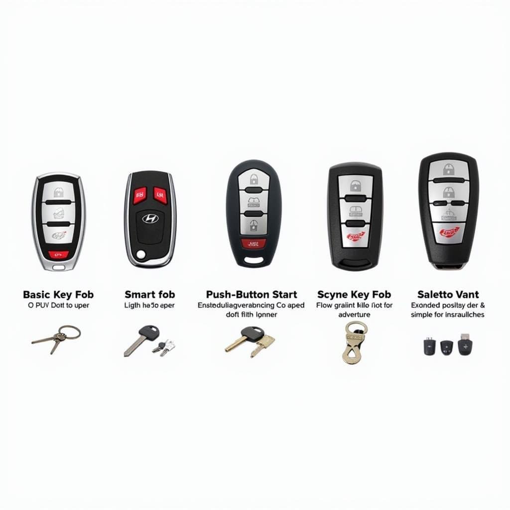 Different Hyundai Key Fob Types