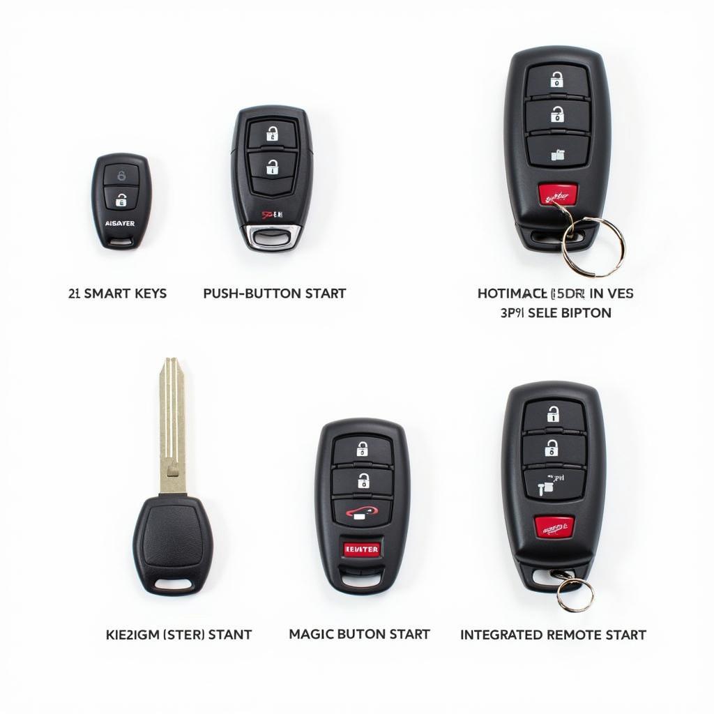 Different Types of Hyundai Key Fobs