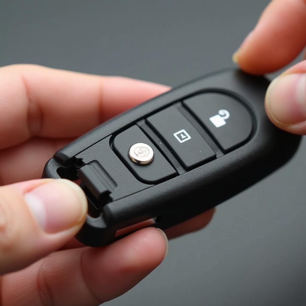 Hyundai Palisade Key Fob with New Battery