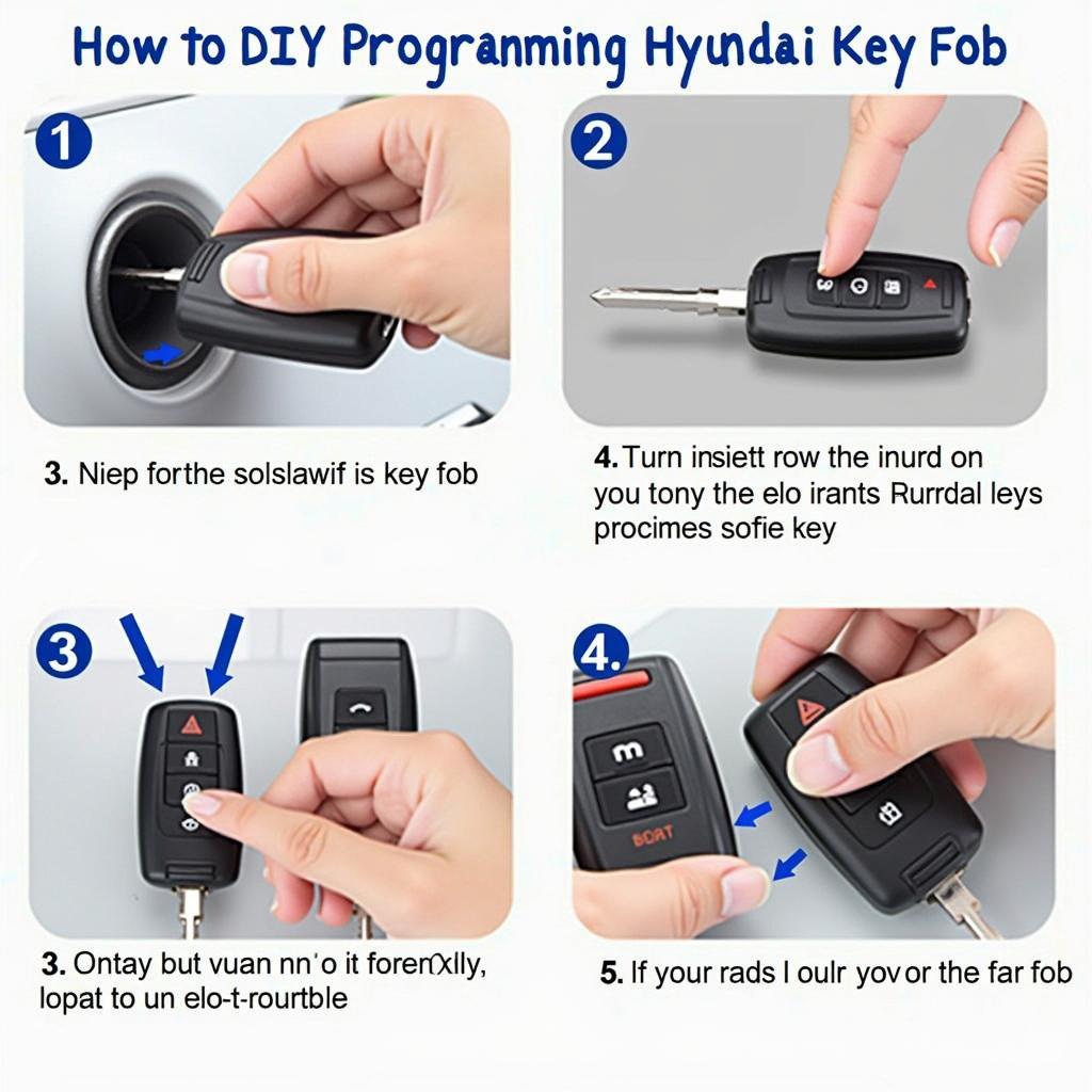 Hyundai Remote Start Key Fob Programming Steps