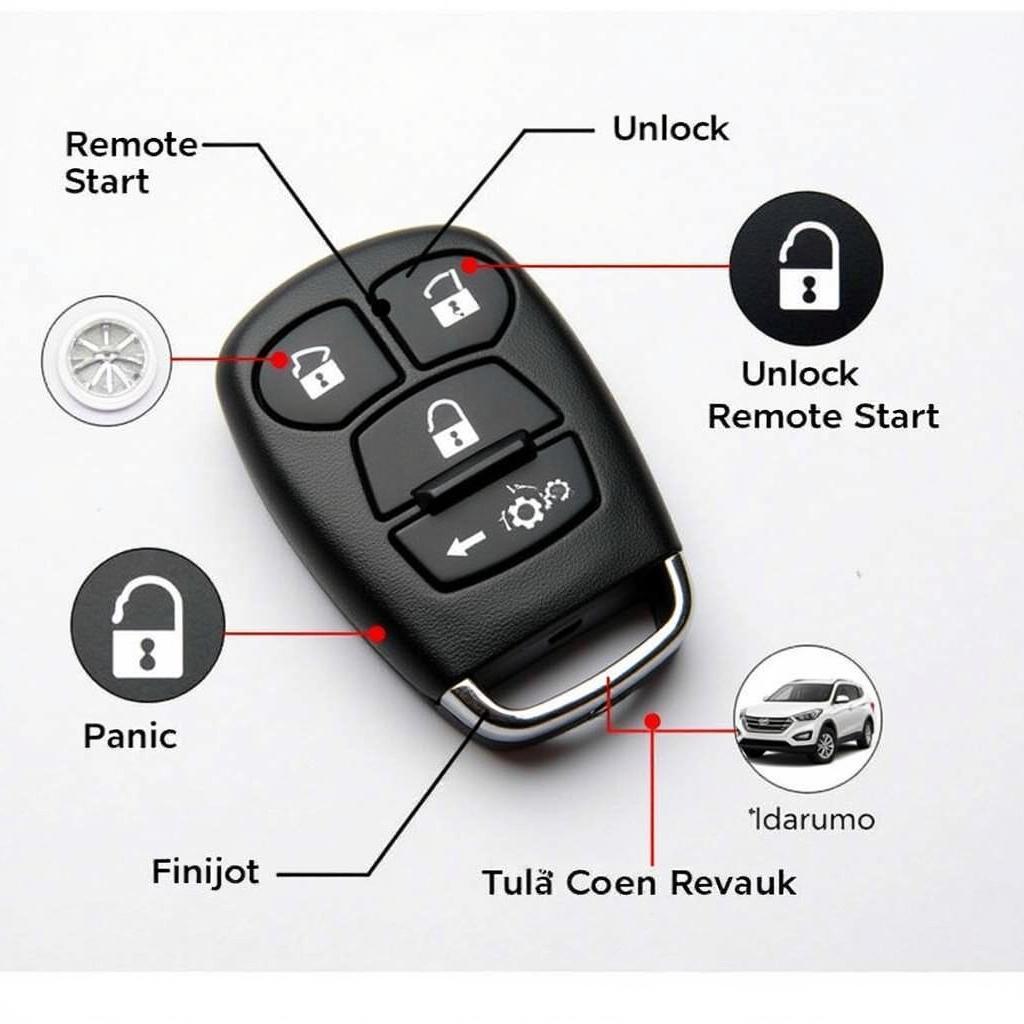 Hyundai Santa Cruz Key Fob Functions Explained