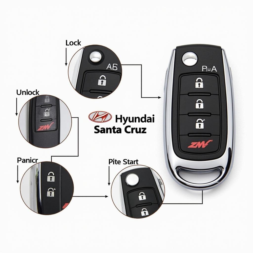 Hyundai Santa Cruz Key Fob Overview