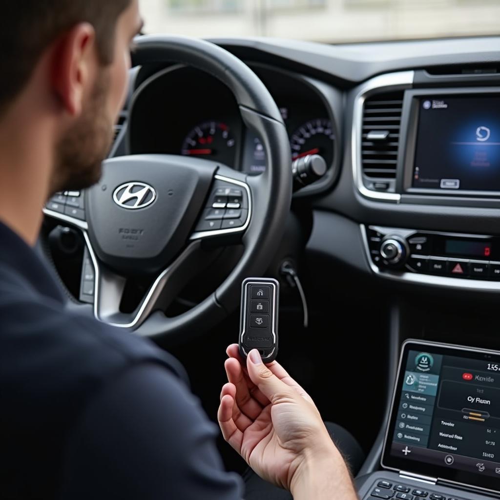 Programming a Hyundai Santa Fe Key Fob