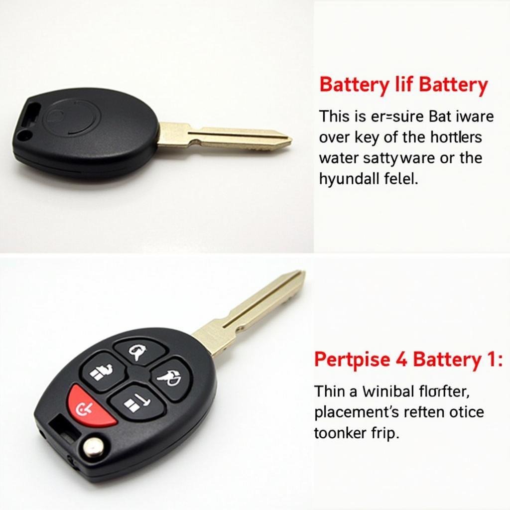 Replacing the battery in a Hyundai smart key