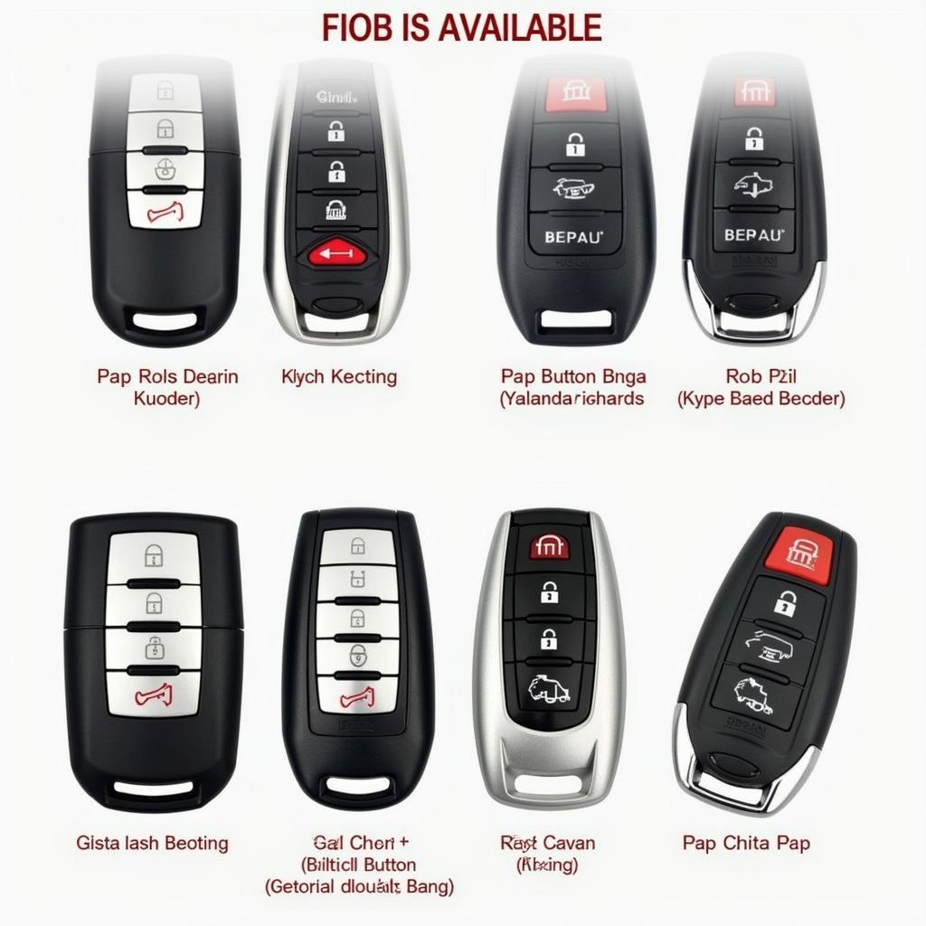 Hyundai Sonata 2007 Key Fob Types