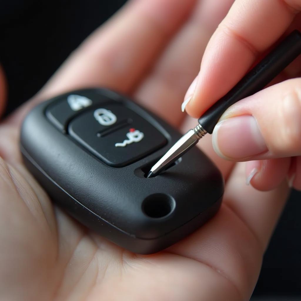 Replacing a Hyundai Sonata Key Fob Battery