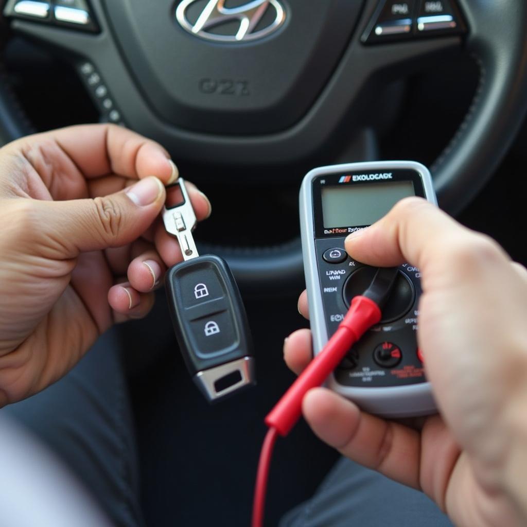 Troubleshooting a Hyundai Sonata Key Fob