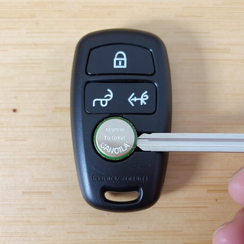 Installing New Battery in Hyundai Sonata Keyfob