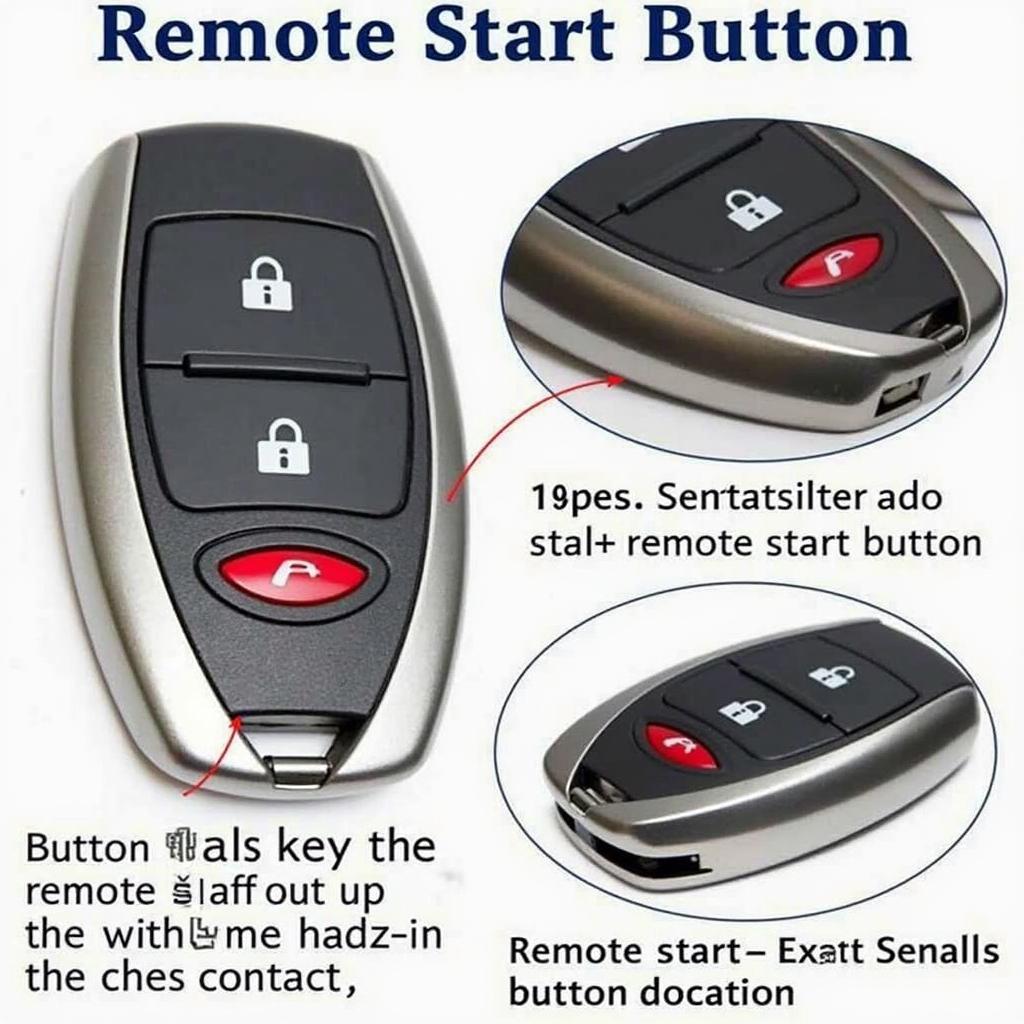 Hyundai Sonata Remote Start Key Fob