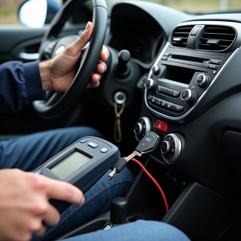 Programming a Hyundai Veloster N Key Fob Using a Diagnostic Tool