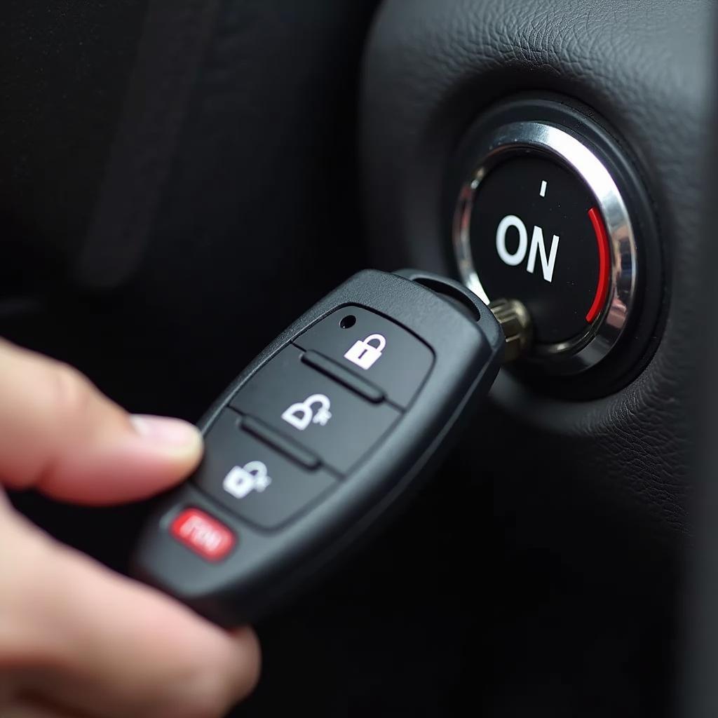 Infiniti Key Fob and Ignition