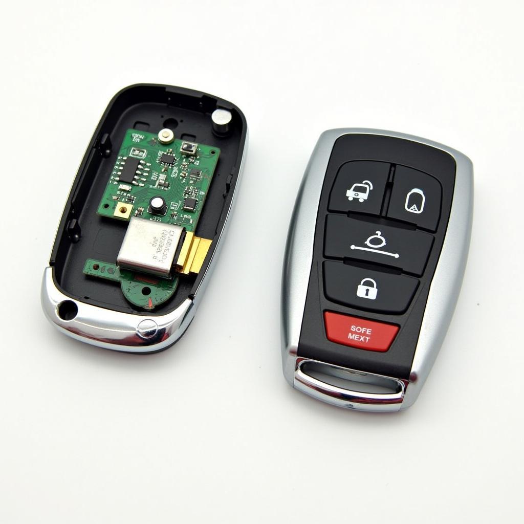 Inside a Honda Key Fob