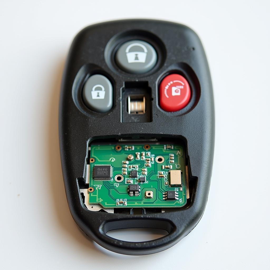 Inside a Honda Key Fob: Key Components