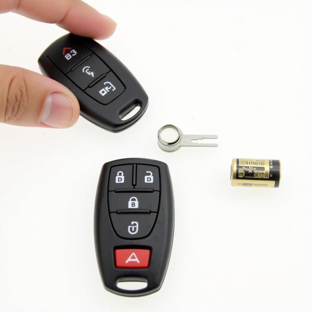 Installing the New CR2032 Battery in a Mazda CX5 Key Fob