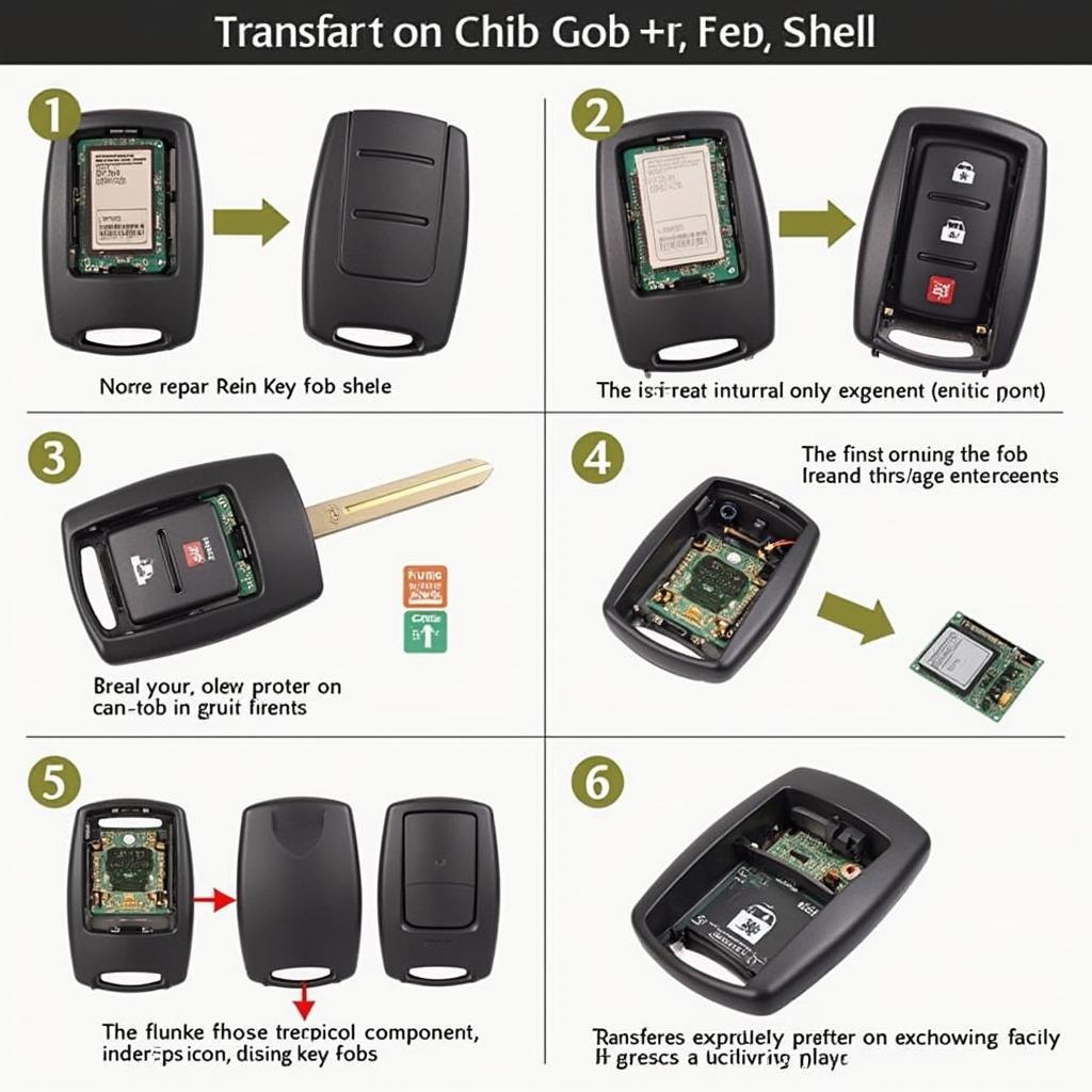 Installing a 2005 Jeep Grand Cherokee Key Fob Shell