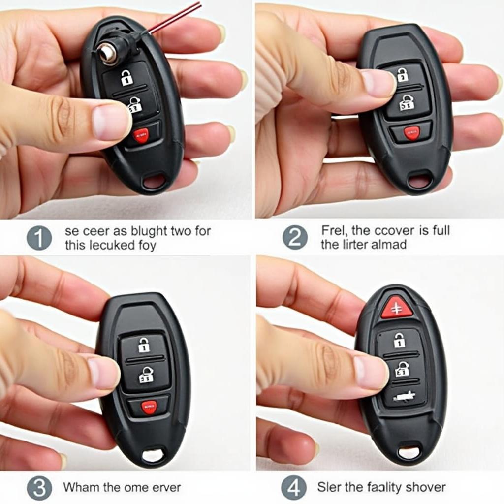 Installing a Key Fob Cover on a 2015 Nissan Altima