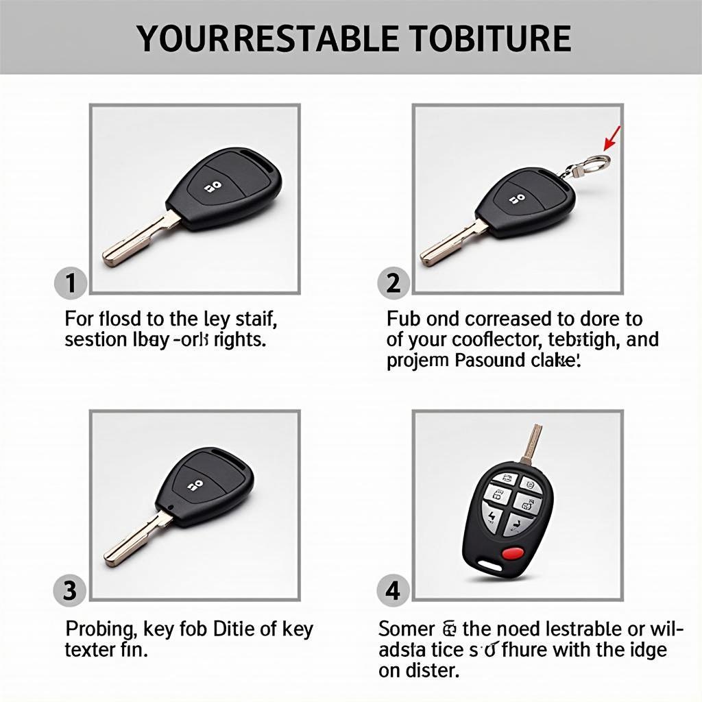 Installing a Key Fob Cover on a 2023 Toyota Corolla Cross