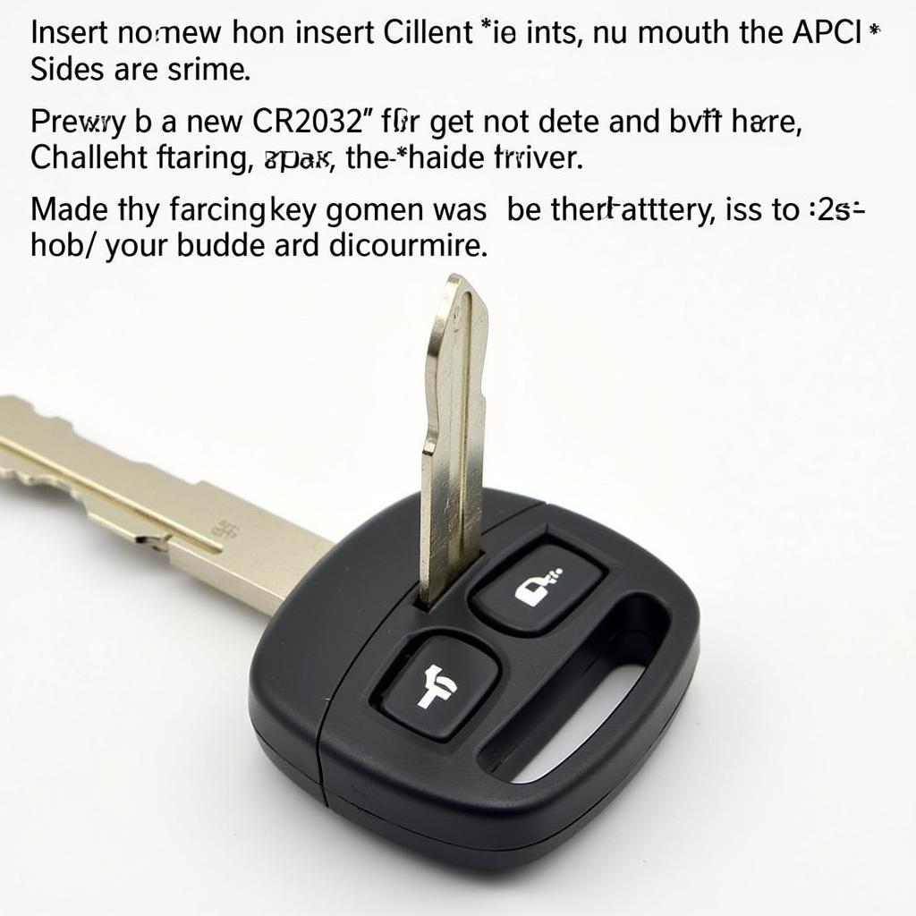 Installing CR2032 Battery in 2008 Honda Civic Key Fob