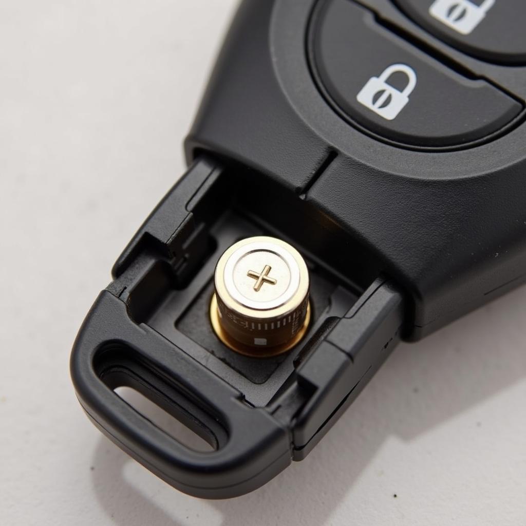 Installing a CR2032 Battery in a Volvo XC60 Key Fob