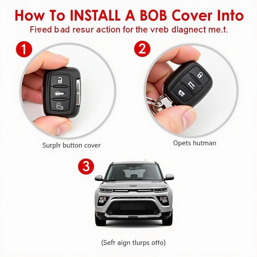 Installing a Kia Soul Key Fob Cover