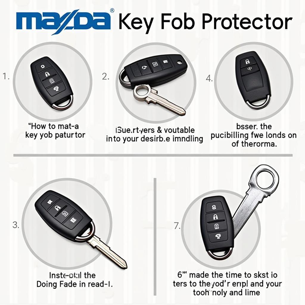 Installing a Mazda Key Fob Protector