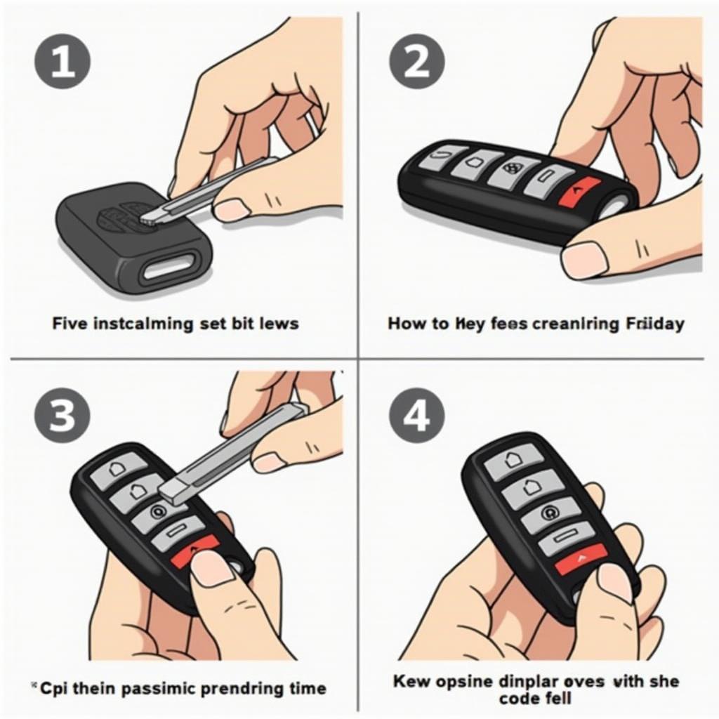 Installing a Mini Key Fob Replacement Ring