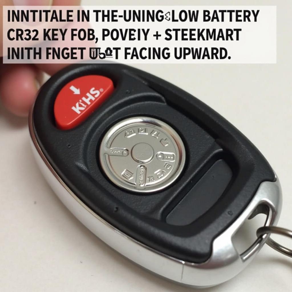 Installing New Battery in Honda CRV Key Fob