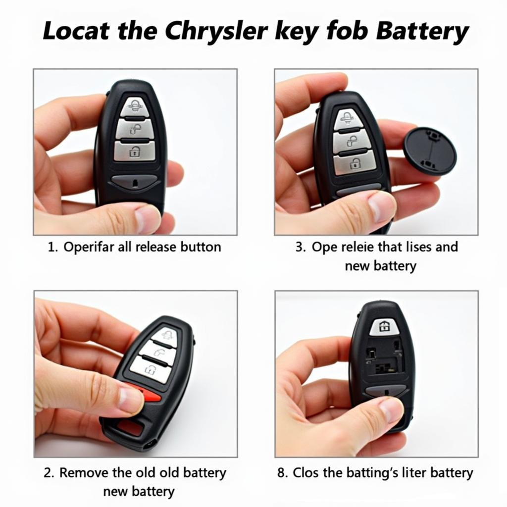 Installing a New Chrysler Key Fob Battery - Step-by-Step Guide