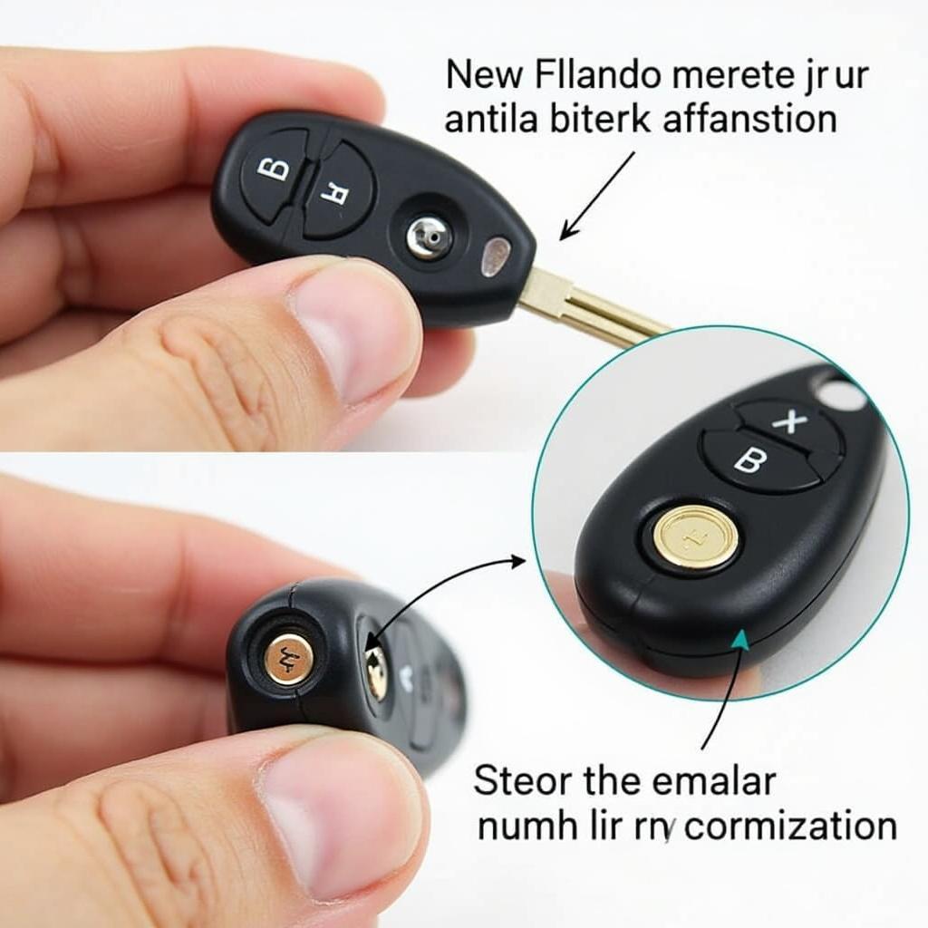 Installing a New CR2025 Battery in a 2015 Mazda 3 Key Fob