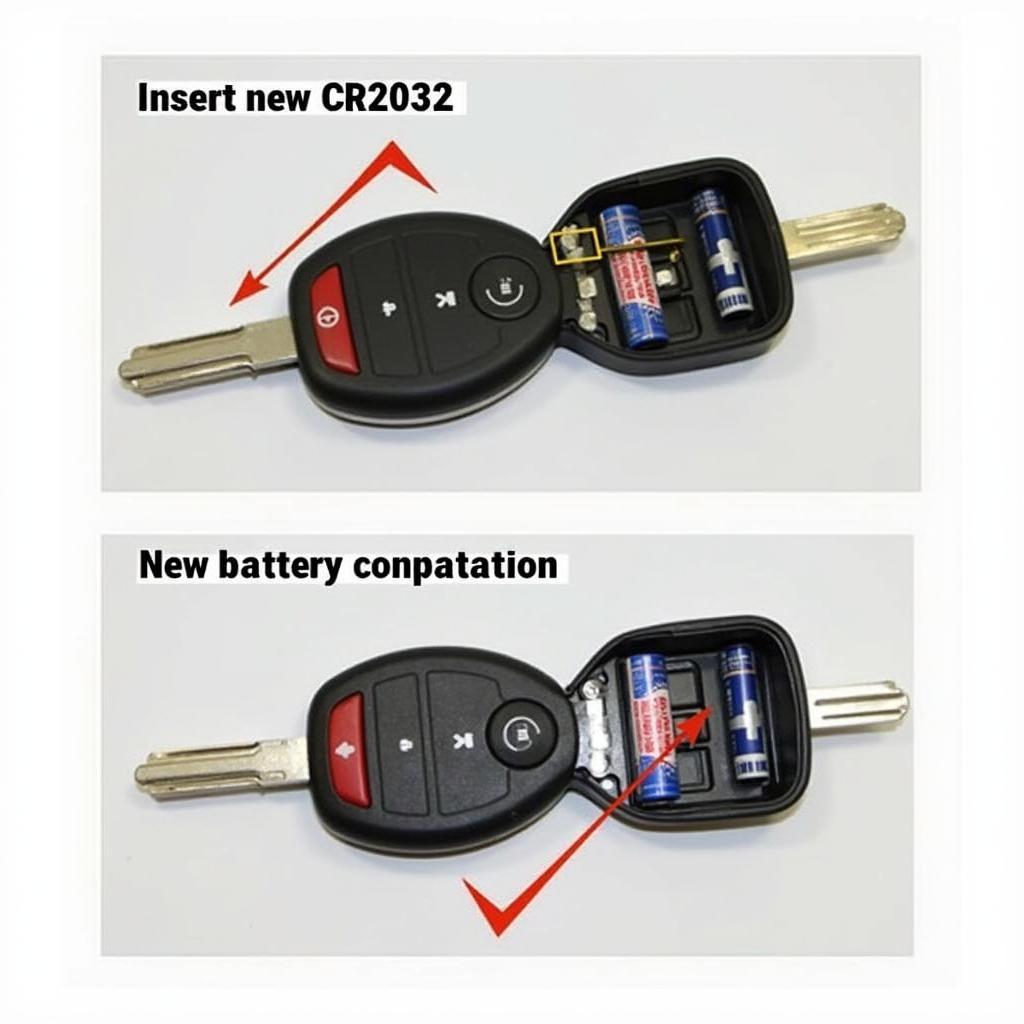 Installing a New CR2032 Battery in a Cadillac SRX Key Fob