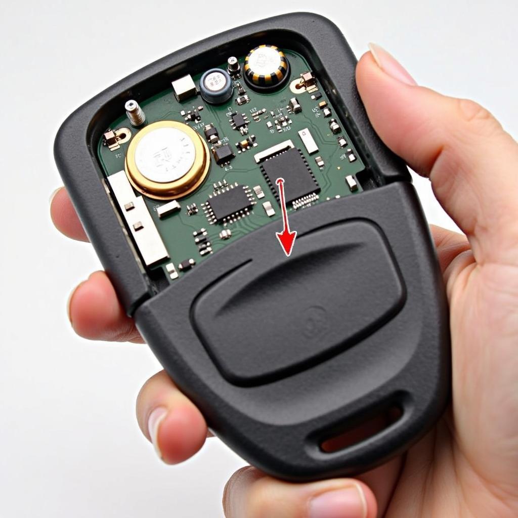 Installing a New CR2032 Battery in a Toyota Key Fob