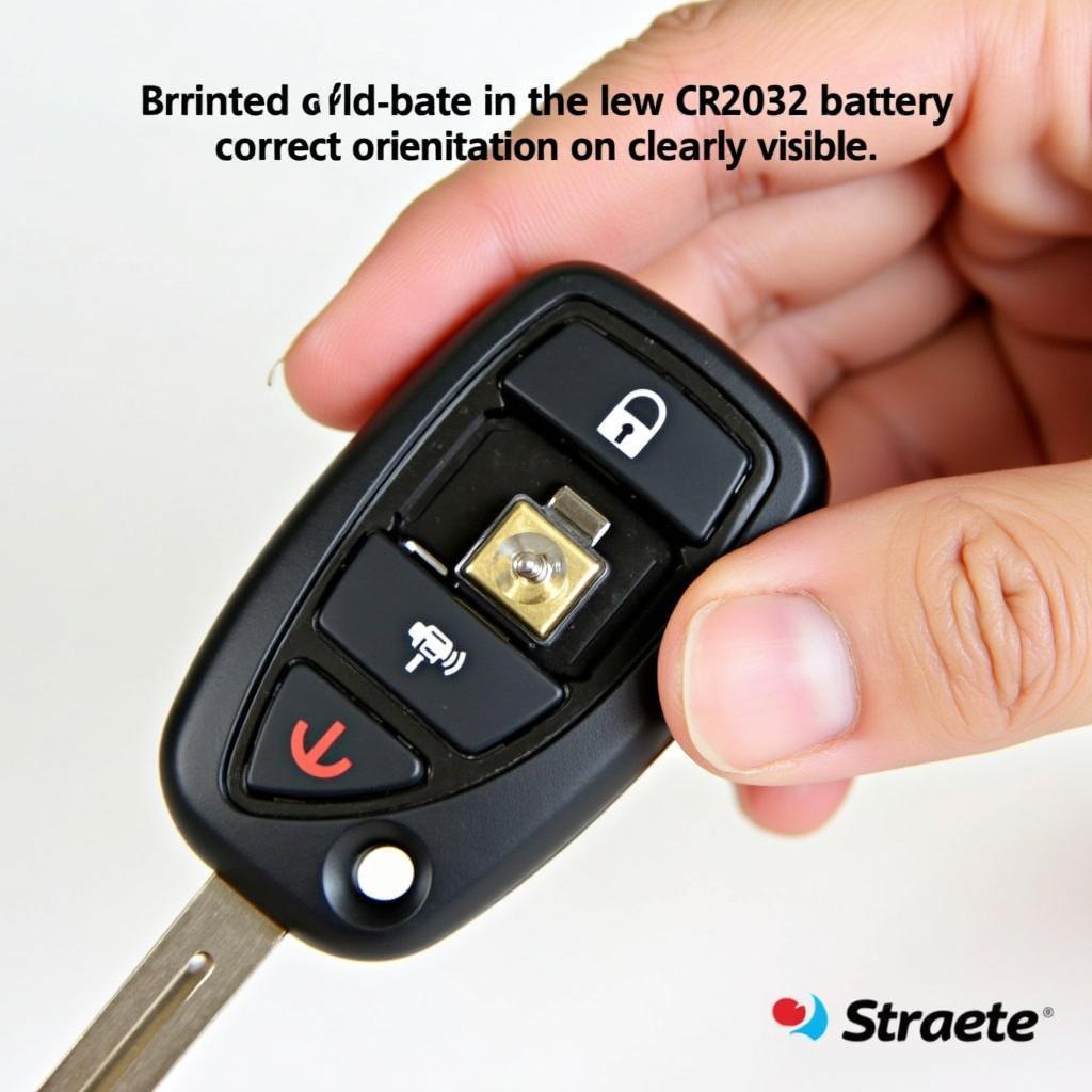 Installing New CR2032 Battery in Mercedes Sprinter Key Fob