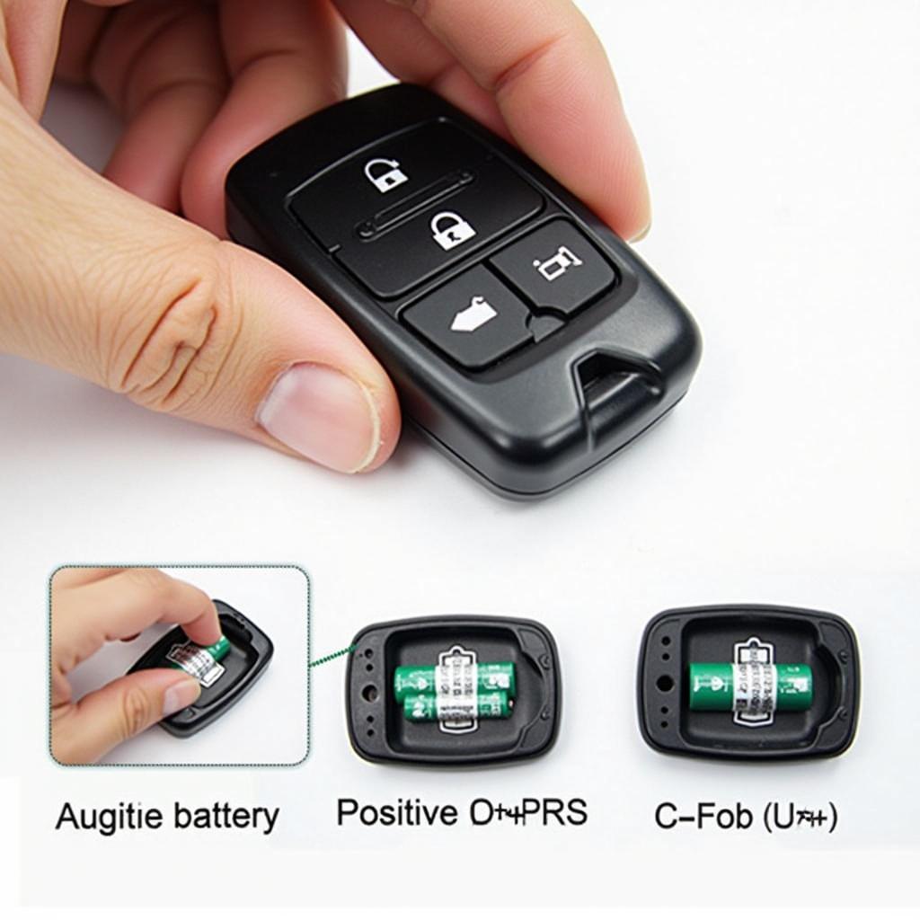 Installing New CR2032 Battery in VW Touareg Key