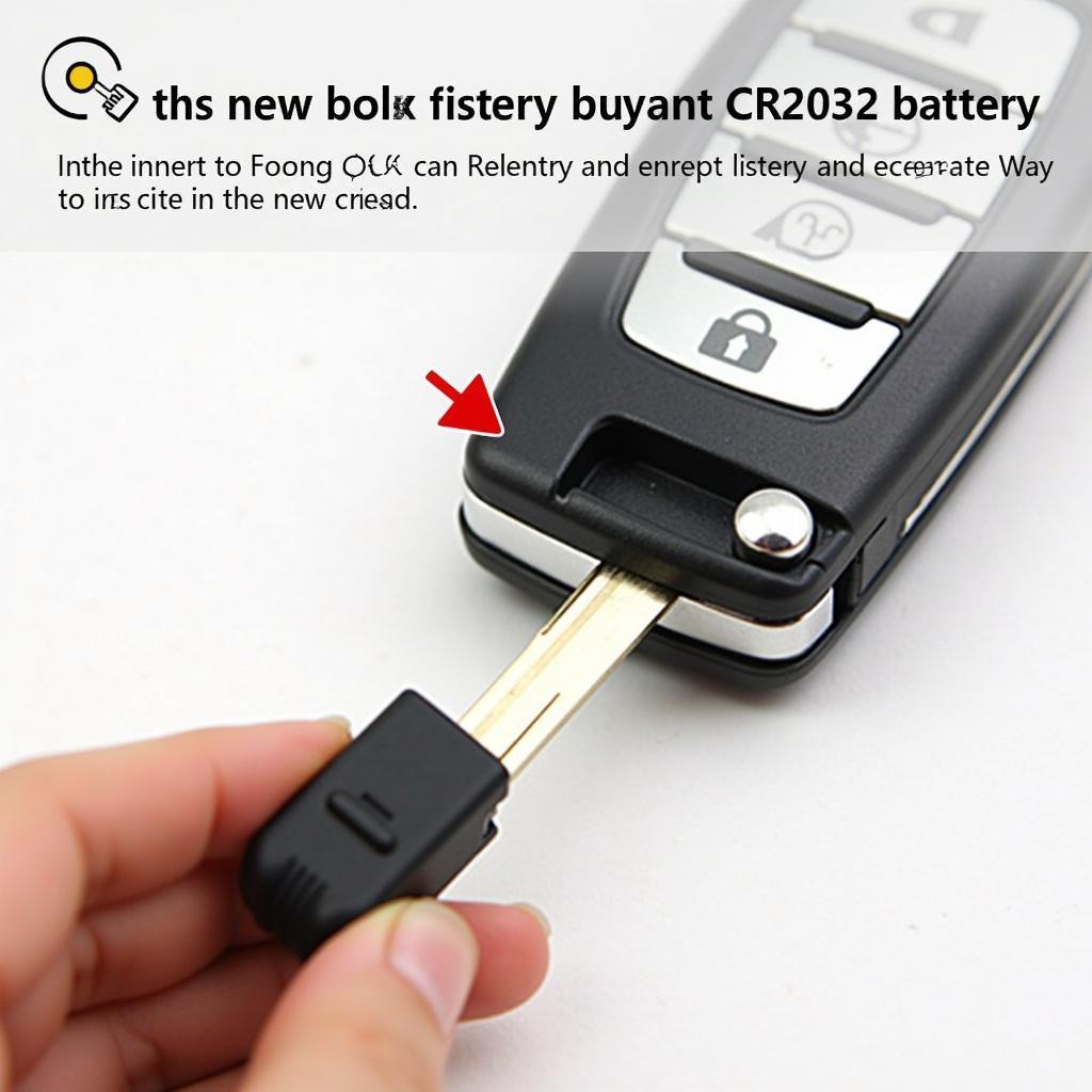 Installing New Hyundai Entourage Key Fob Battery