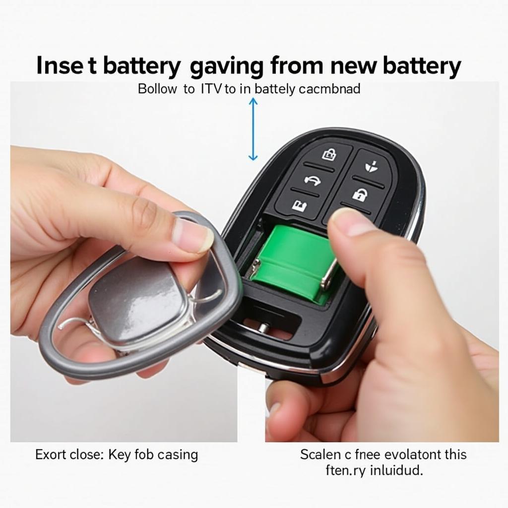 Installing New Mercedes CLK 320 Key Fob Battery