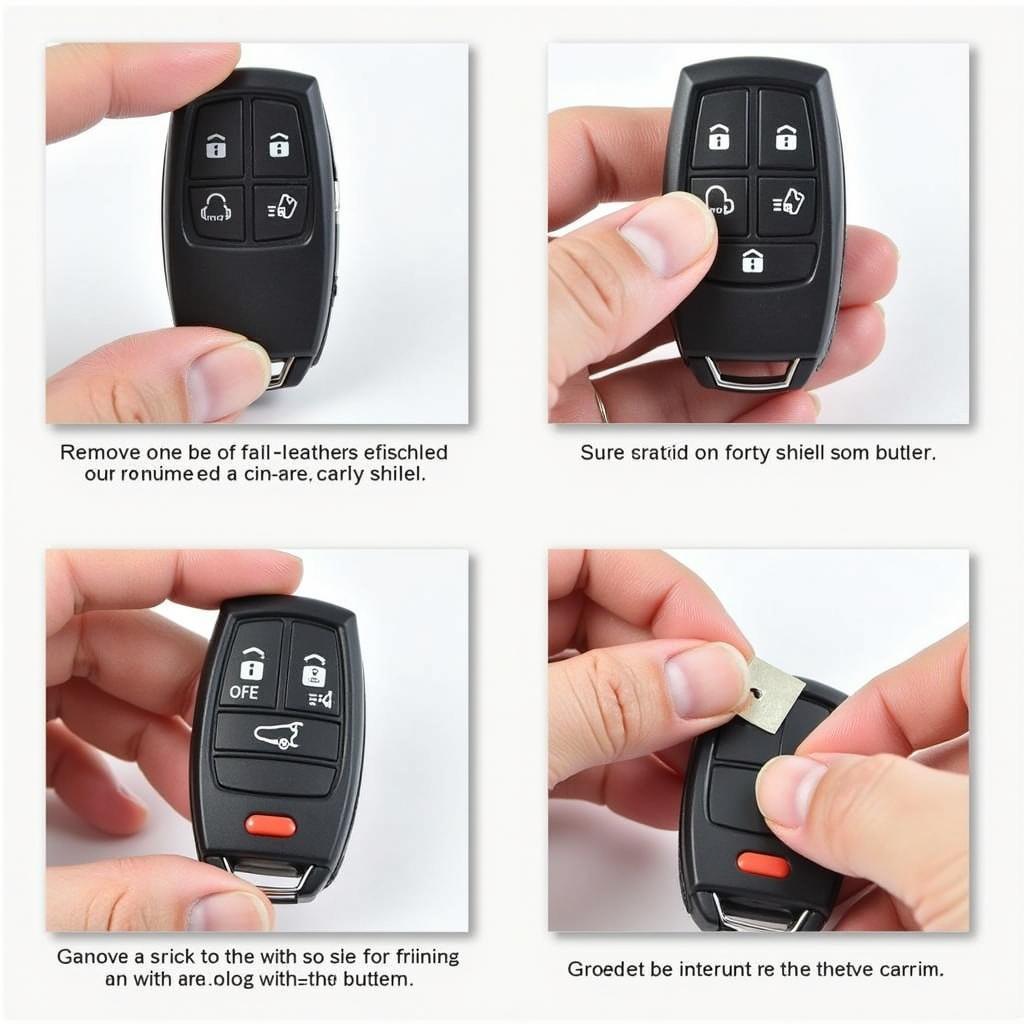 Installing a Volvo Leather Key Fob Shell