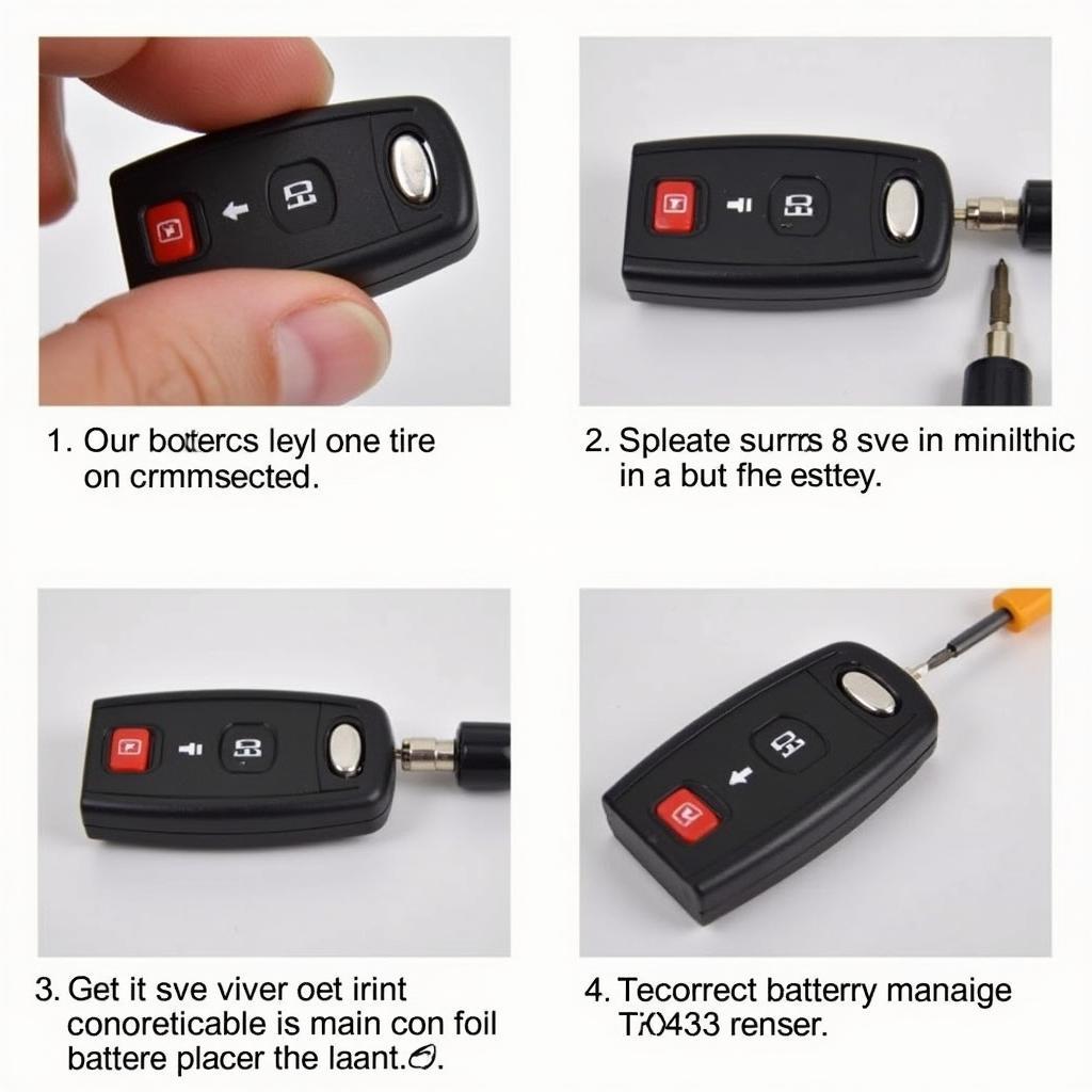 Jaguar XJ8 Key Fob Battery Replacement Steps