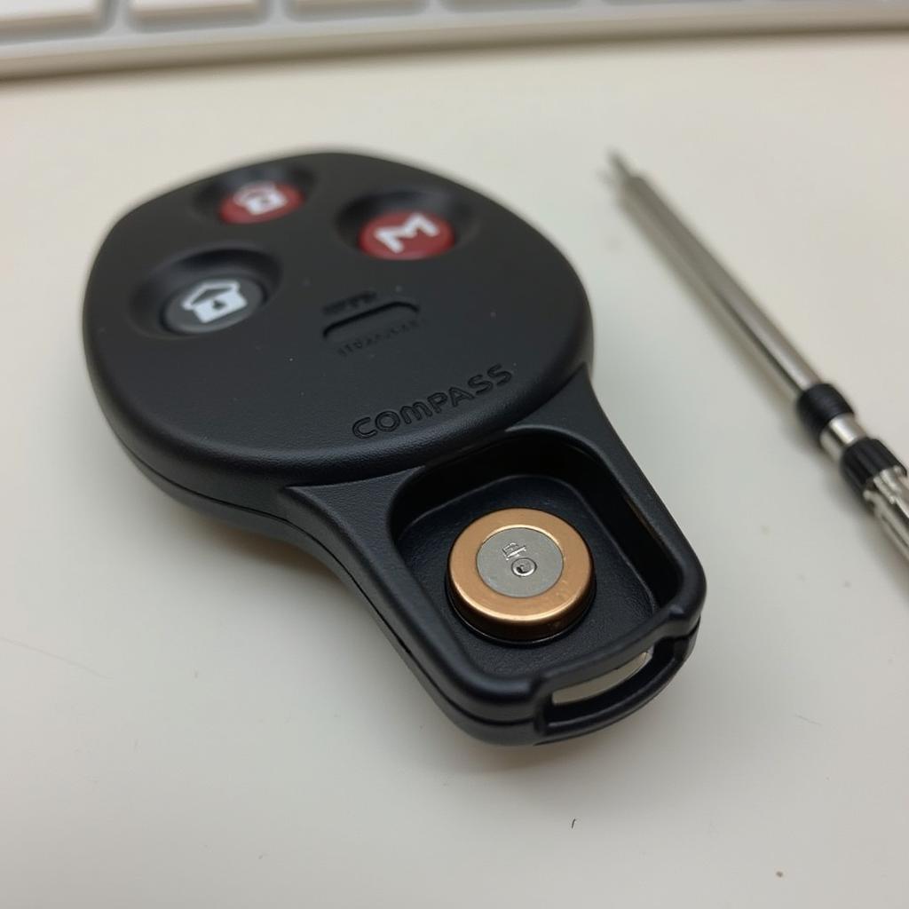 Replacing the Battery in a Jeep Compass Key Fob