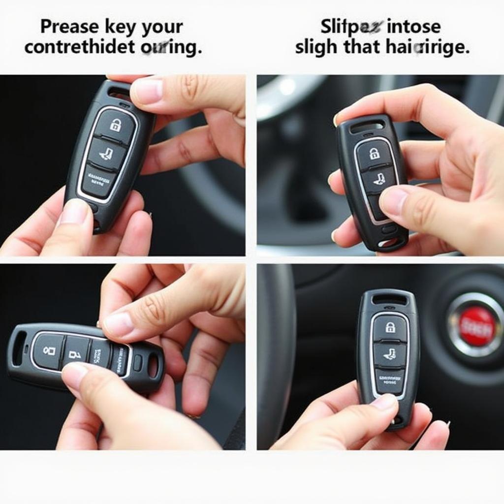 Accessing the Emergency Key from Jeep Compass Key Fob