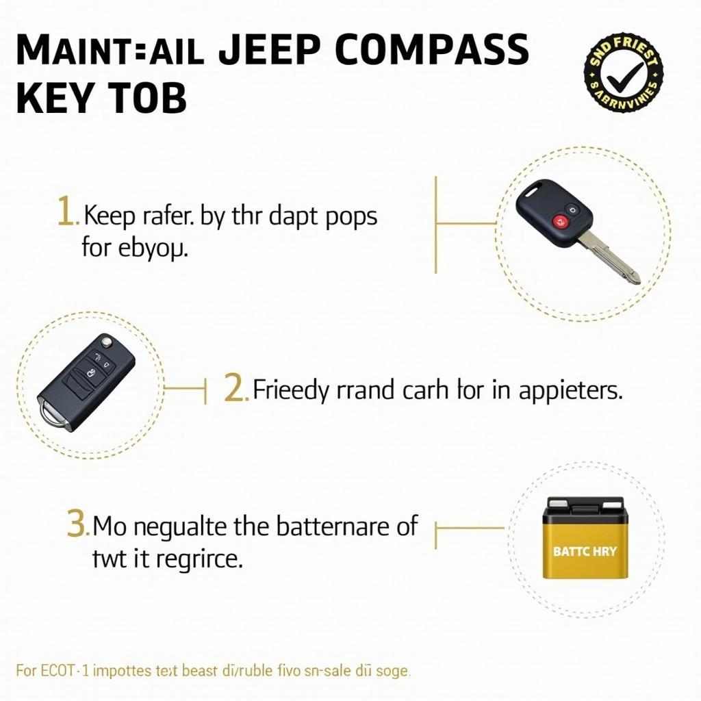 Maintenance tips for Jeep Compass Key Fob