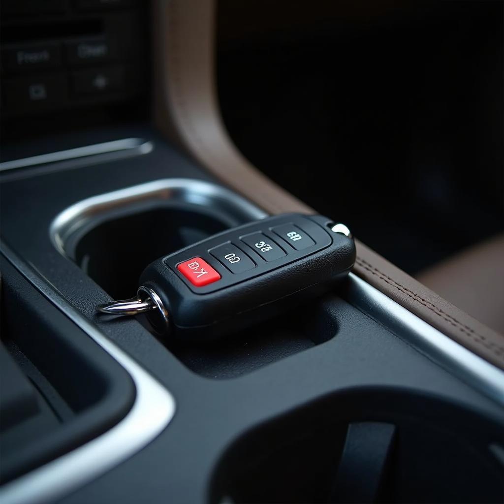 Jeep Grand Cherokee with a Dead Key Fob