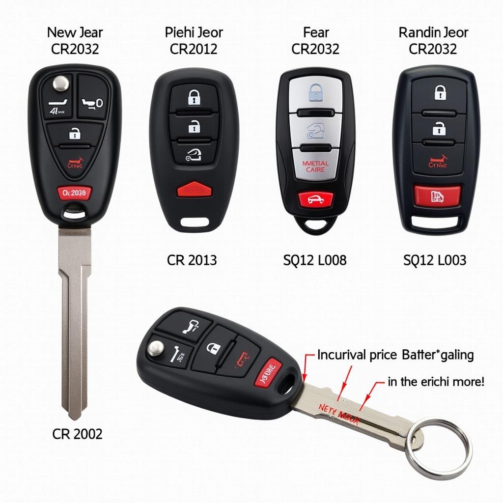 Jeep Grand Cherokee Key Fob Battery Types